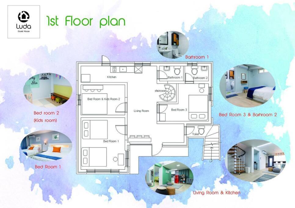 Willa Luda House Seul Zewnętrze zdjęcie